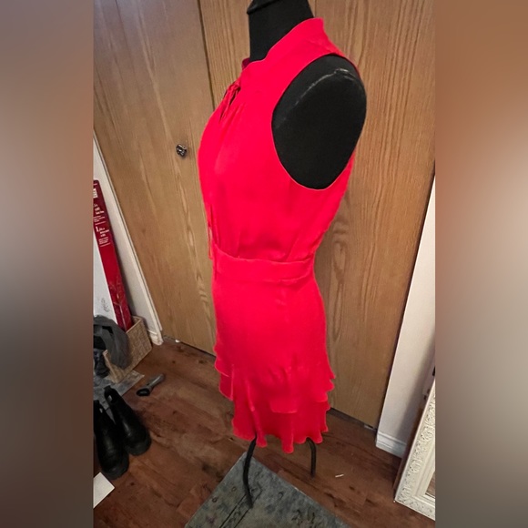 Parker Silk Sleeveless Mini Dress sz M - Picture 2 of 10